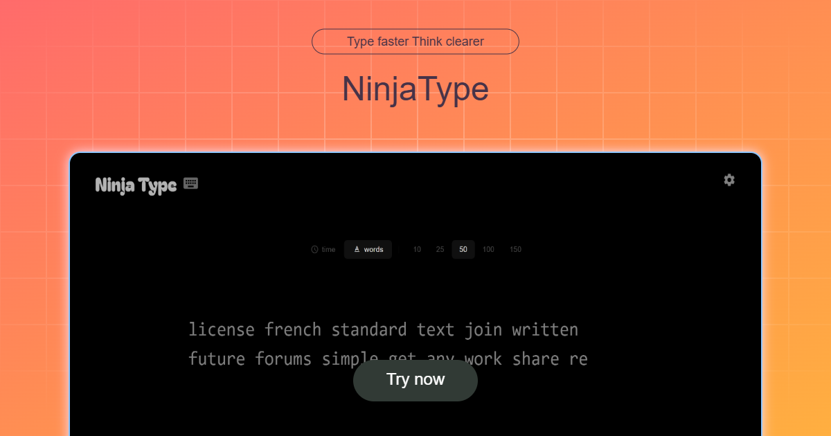 Learn Touch Typing Free - Typing Lessons & Finger Training | NinjaType